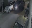 choque camioneta blanca en villas la merced.