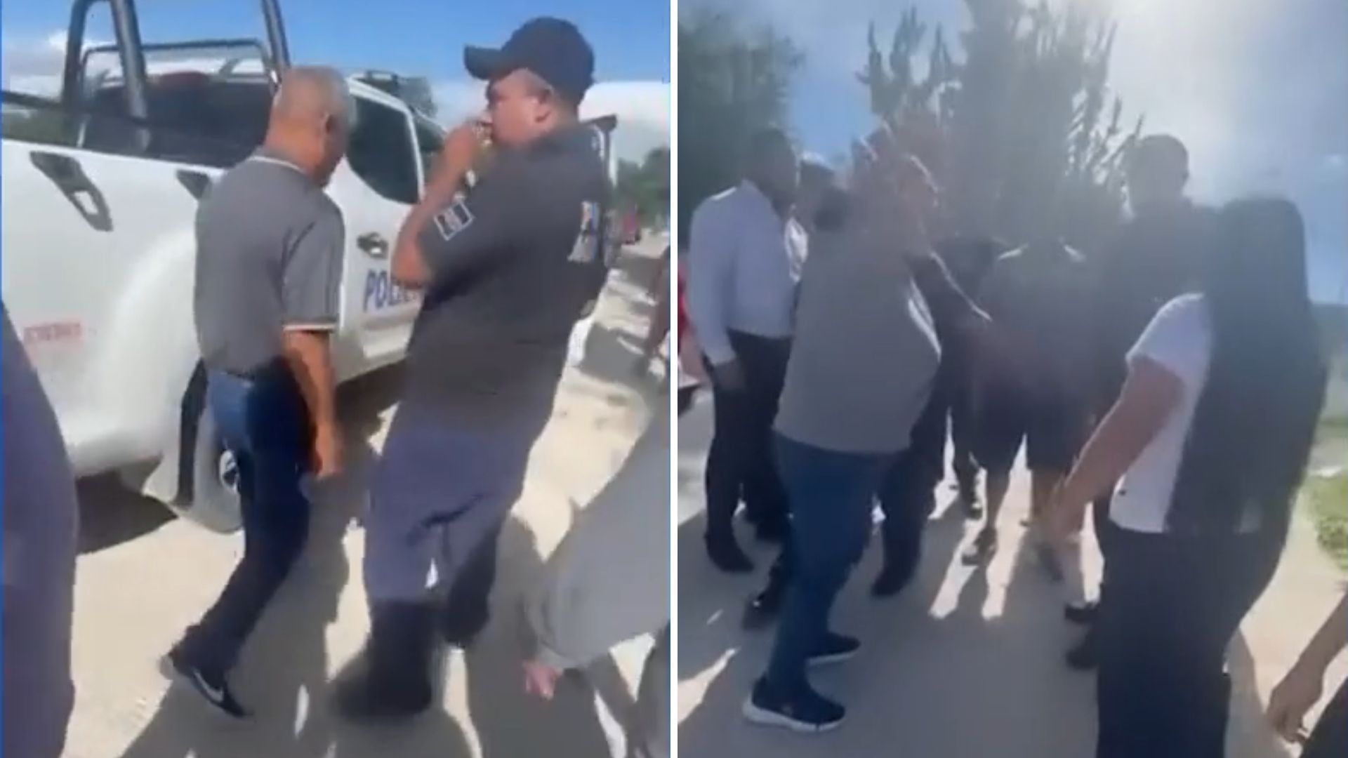 4 policías golpearon al sacerdote Israel Salinas Torres en San Luis Potosí. Uno sacó arma para amedrentar. Ayuntamiento los separó del cargo.