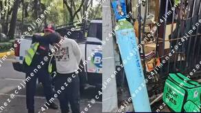 Un sujeto fue detenido tras intentar robar una casa en la Benito Juárez; se hacía pasar por un repartidor de aplicación.