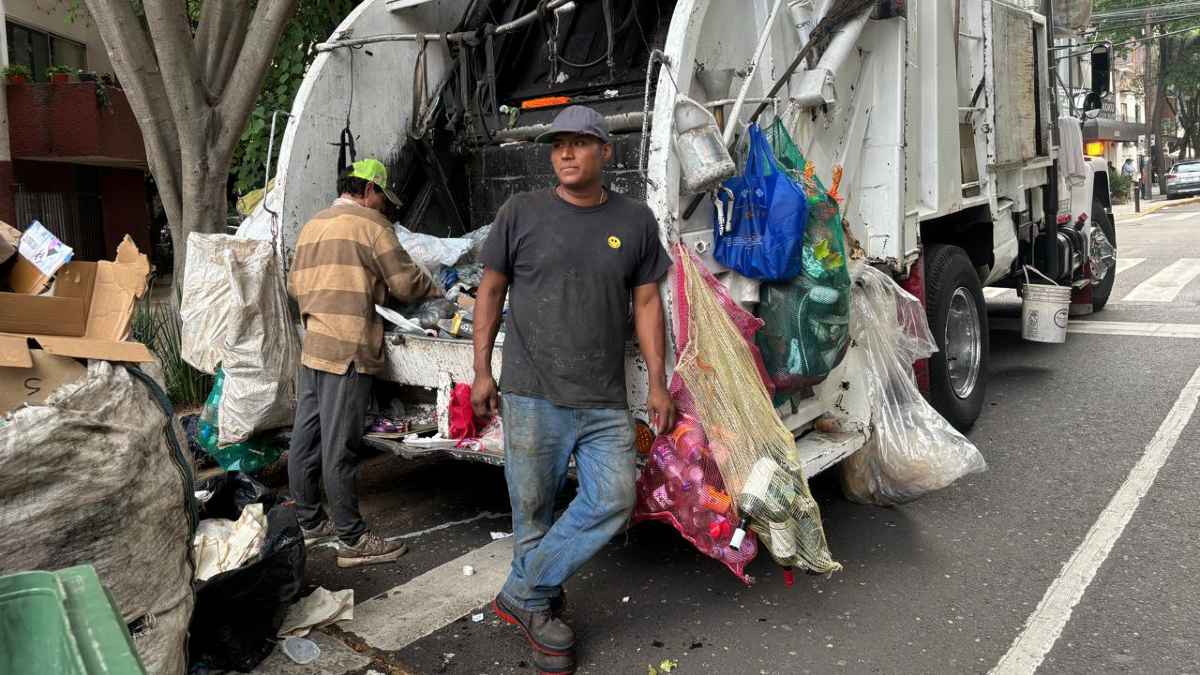 En la Ciudad de México hay por lo menos 10,000 trabajadoras y trabajadores voluntarios dentro del servicio público de limpia.