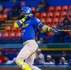 Allen Córdoba jugador panameño que juega como jardinero con Charros de Jalisco.
