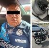 Detenidos venta Facebook por intentar vender llantas robadas.