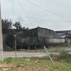 Fábrica incendiada en Zuazua, Nuevo León