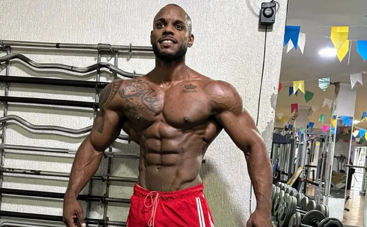 Mailson Araújo, influecer fitness que perdió la vida tras entrenamiento para una competencia.