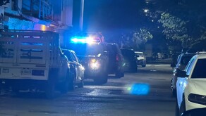Movilización de Policía de García por muerte de mujer.