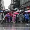 Las calles del centro de la Ciudad de México se han inundado debido a las fuertes lluvias que se han presentado.