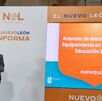 Agregó que 97 escuelas estarán recibiendo 2 mil 941 piezas de mobiliario