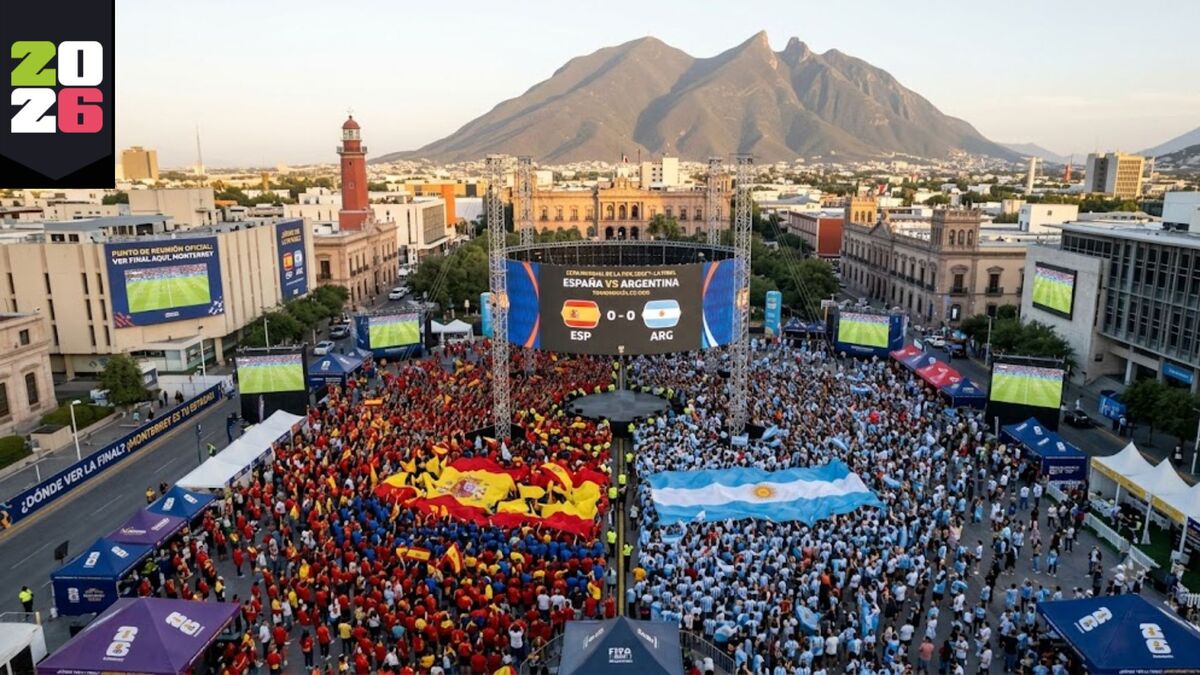 Final Mundial 2026 partido España contra Argentina Monterrey