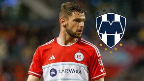 Hugo Cuypers jugando un partido de la MLS con el Chicago Fire.