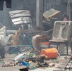 El incendio que se percato en la colonia Reforma consumió basura y desechos que se encontraban en el lugar.