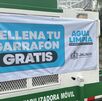 Una foto de las plantas potabilizadora de agua móviles en Guadalajara
