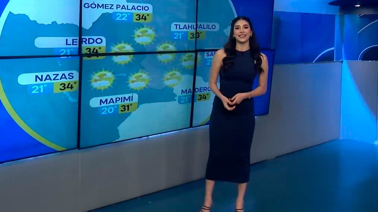 Fanny Ramírez nos da el pronóstico del tiempo en Laguna para este fin de semana.