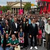 Guadalajara hace historia al celebrar el matrimonio civil de 725 parejas en la Plaza Liberación dentro del FIFA Fan Festival