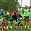Entrenamiento de la Selección de España.