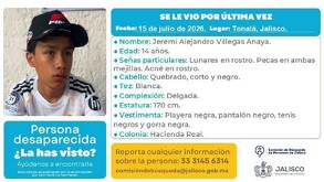 Ficha búsqueda Jeremi Alejandro Villegas Anaya