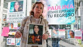Rocío Limón, madre de Paulina Camargo, agradeció el apoyo  recibido a lo largo de más de una década de búsqueda | Es Imagen/Óscar Rodíguez