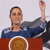 Claudia Sheinbaum en mensaje desde Palacio Nacional