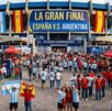 Miles de fanáticos se preparan para la gran final del Mundial 2026 en el Estadio Corregidora en la Zona Fest.