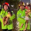 Bomberos de Guadalajara salvan la vida de dos niñas en inundación