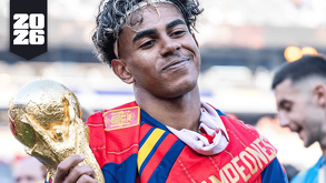 Lamine Yamal consiguió su primer Copa del Mundo a sus 19 años de edad.