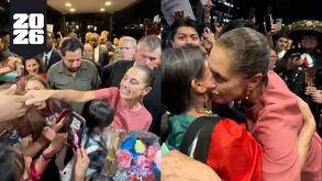 Así fue la llegada de Claudia Sheinbaum a Estados Unidos para la Final del Mundial 2026.