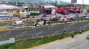 Un aparatoso accidente se registró la tarde de este domingo sobre el Libramiento José María Morelos, a la altura del bulevar Francisco Villa.
