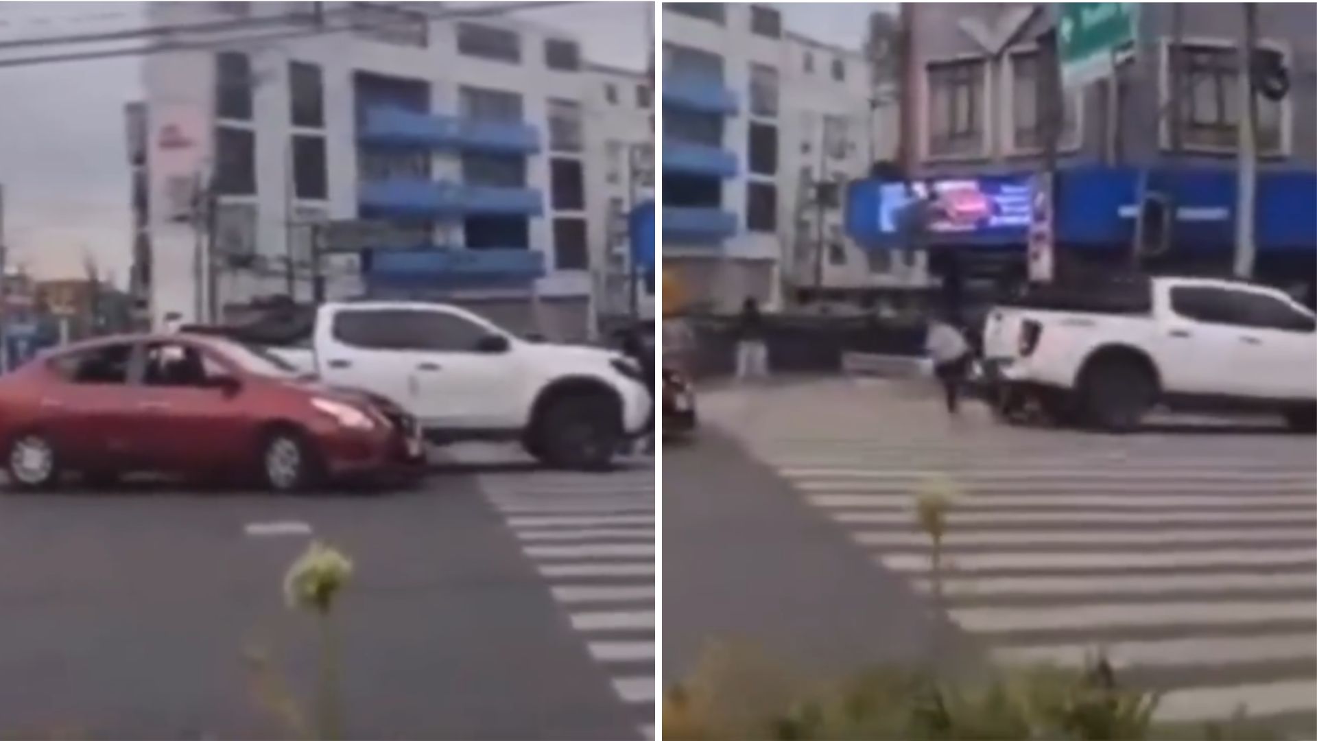 Un conductor a bordo de una camioneta blanca embistió a varias personas en el cruce de Revolución y Viaducto en la Miguel Hidalgo; hay detenidos.