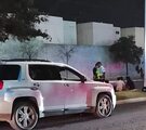 Accidente de motociclista en Apodaca.