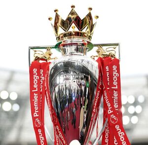 Trofeo oficial de la Premier League.