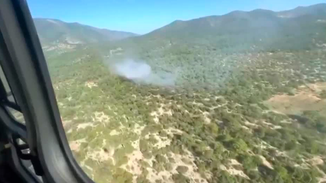 Un incendio forestal afectó más de dos hectáreas de árboles y matorrales en la comunidad de Agua Nueva, Galeana.