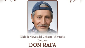 La comunidad de Bosques de San Sebastián y el Cobaep 15 está de luto por la muerte de don Rafa | Facebook COSAS Cobaep U15