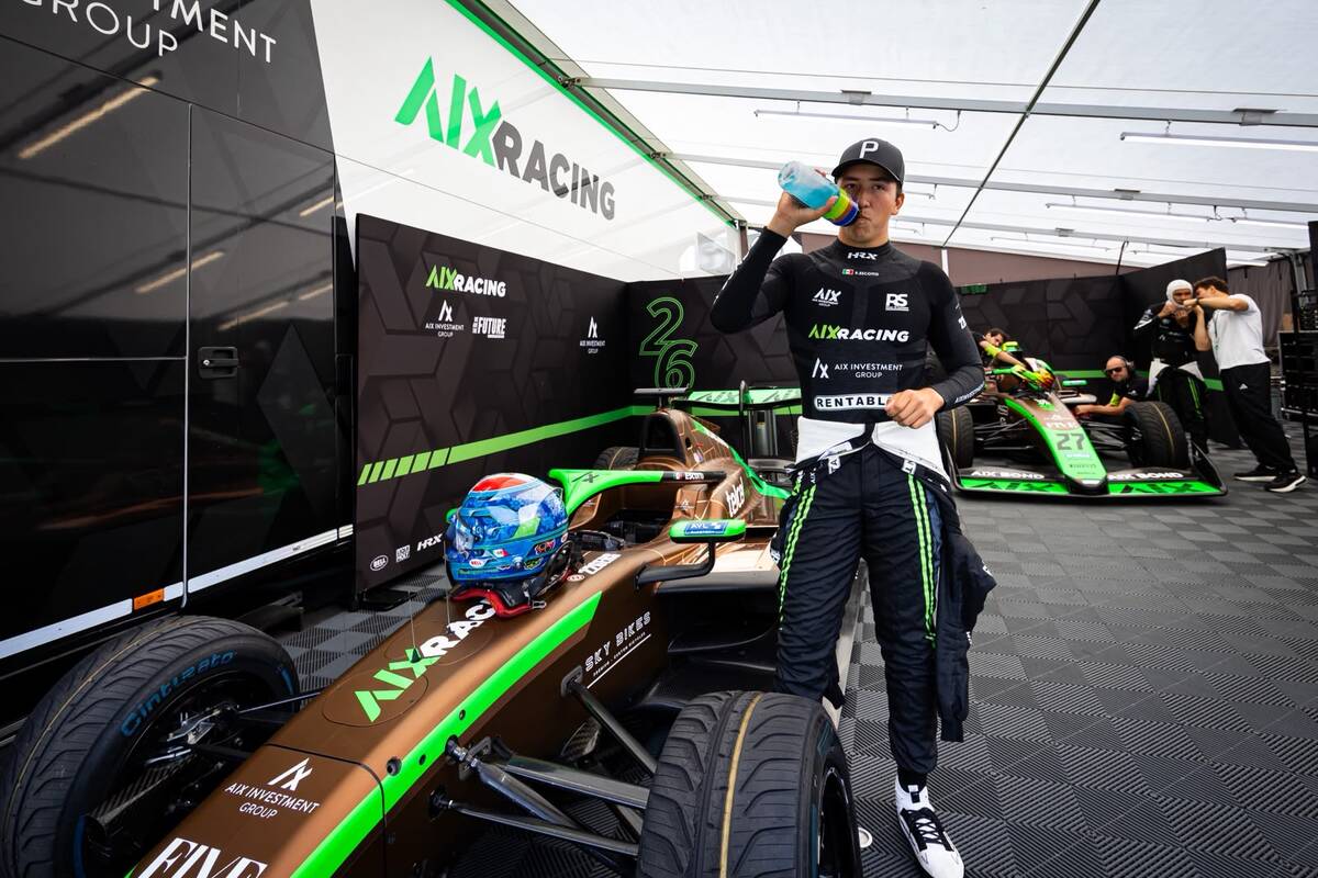 El piloto de la escudería AIX Racing demostró su evolución y constancia en el histórico y desafiante circuito de Spa Francorchamps.