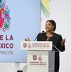 La jefa de gobierno, Clara Brugada, comienza con la entrega de apoyos económicos del programa 'Desde la Cuna'.