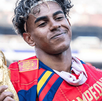 Lamine Yamal consiguió su primer Copa del Mundo a sus 19 años de edad.