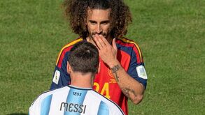 Momento tenso durante la Final