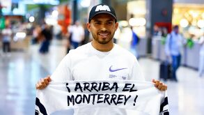 El jugador refuerzo de Monterrey llegó a la ciudad.