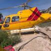 Protección civil reanuda combate aéreo contra incendio forestal en Galeana