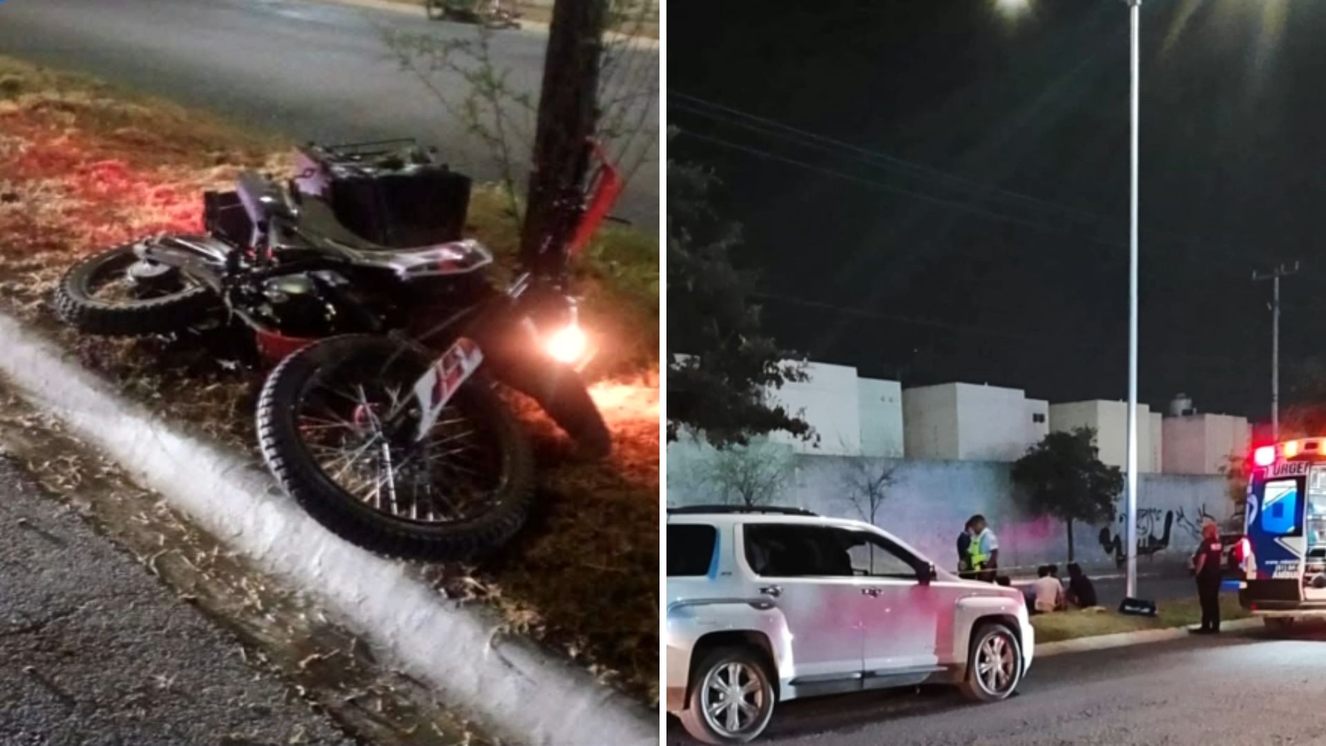 Daniel, repartidor de 25 años, muere en accidente de motocicleta en Apodaca. Hospitales reportan 70-80% de traumatizados son motociclistas.