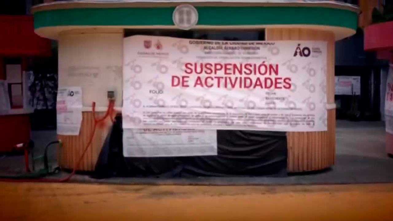 La Alcaldía Álvaro Obregón suspendió actividades en Plaza Distrito Pedregal por presuntas irregularidades.