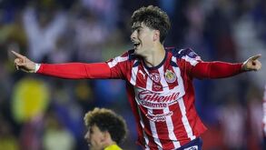 Una foto de Armando Gonzalez, jugador de las Chivas