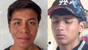 Fotos de Carlos Humberto Corona Corona sonriendo viendo de frente y Giovanny Natanael Flores Vázquez tomándose una selfie viendo hacia abajo