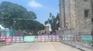 Tras el desmonte de las instalaciones del Fan Fest en la Plaza de la Liberación, el Centro Histórico recupera su tranquilidad