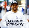 El jugador refuerzo de Monterrey llegó a la ciudad.