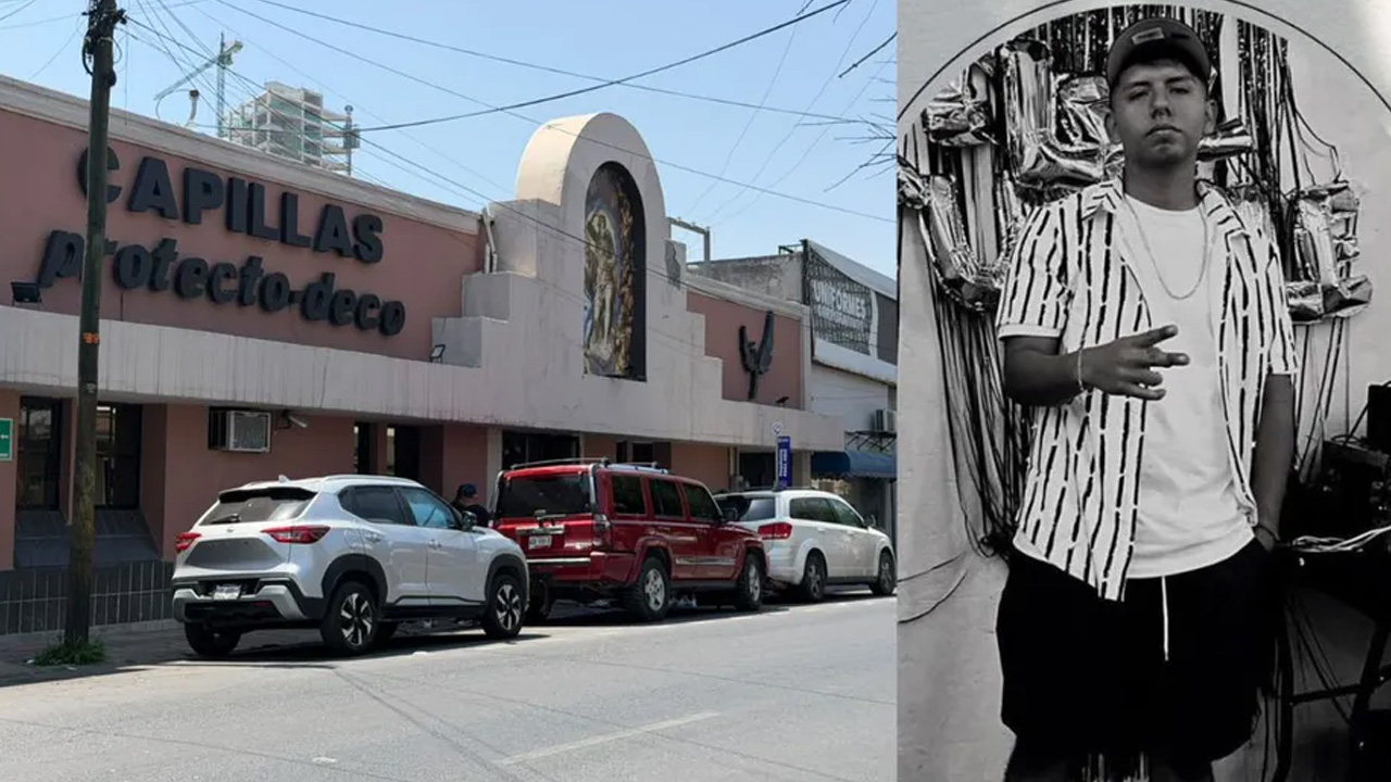 Familiares y amigos comenzaron a despedir a Jorge Armando, quien murió en el accidente ocurrido el domingo en la Carretera Nacional, en Monterrey.
