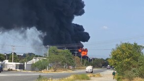 Alerta a los cuerpos de seguridad de un incendio en la carretera Dulces Nombres.