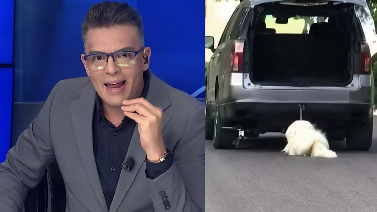 El conductor del Telediario Matutino reaccionó al caso de Rocky, el perrito que fue víctima de un grave caso de maltrato animal en Saltillo.