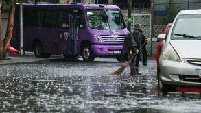 La Ciudad de México se ha visto afectada en distintos puntos por las lluvias.