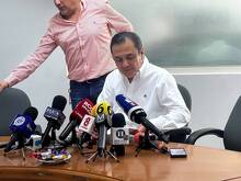 Rueda de prense de Xavier Alain Herrera