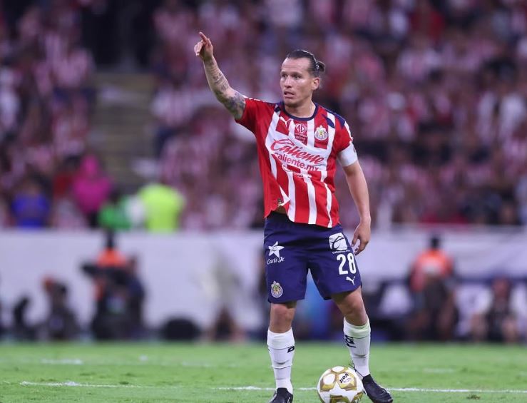 Una foto de Rubén González, jugador de las Chivas