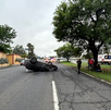 El accidente fue reportado alrededor de las 07:26 horas del domingo en el cruce del Antiguo Camino a Villa de Santiago y Cerrada de los Granjeros.